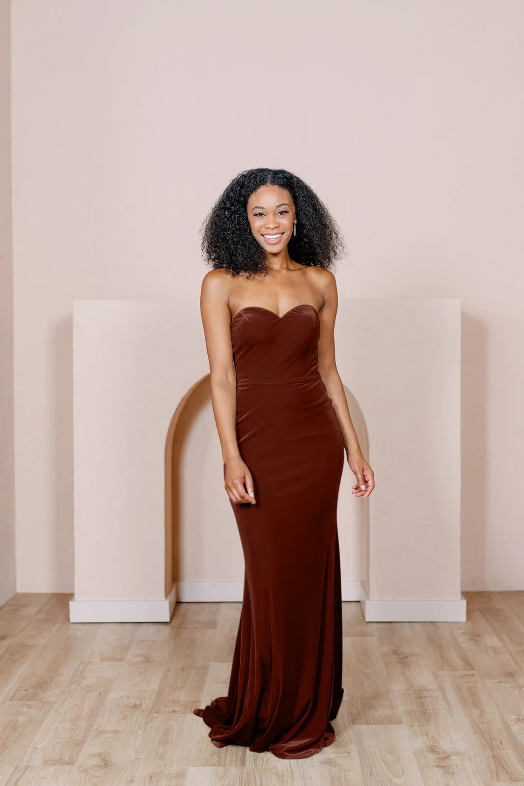 Quinn Velvet Dress | Made To Order