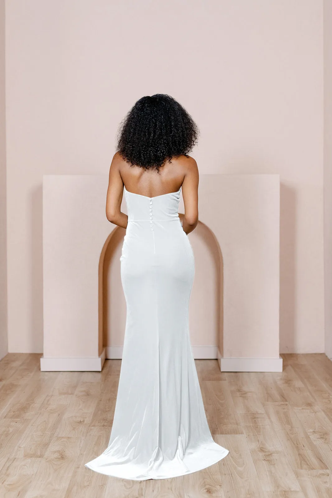 Quinn Velvet Dress | Made To Order