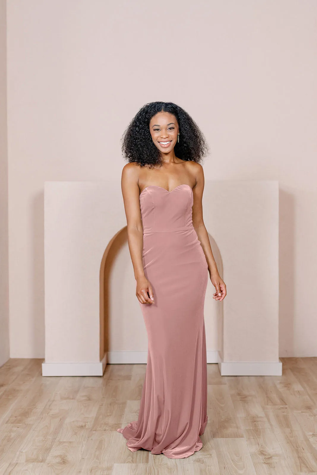 Quinn Velvet Dress | Made To Order