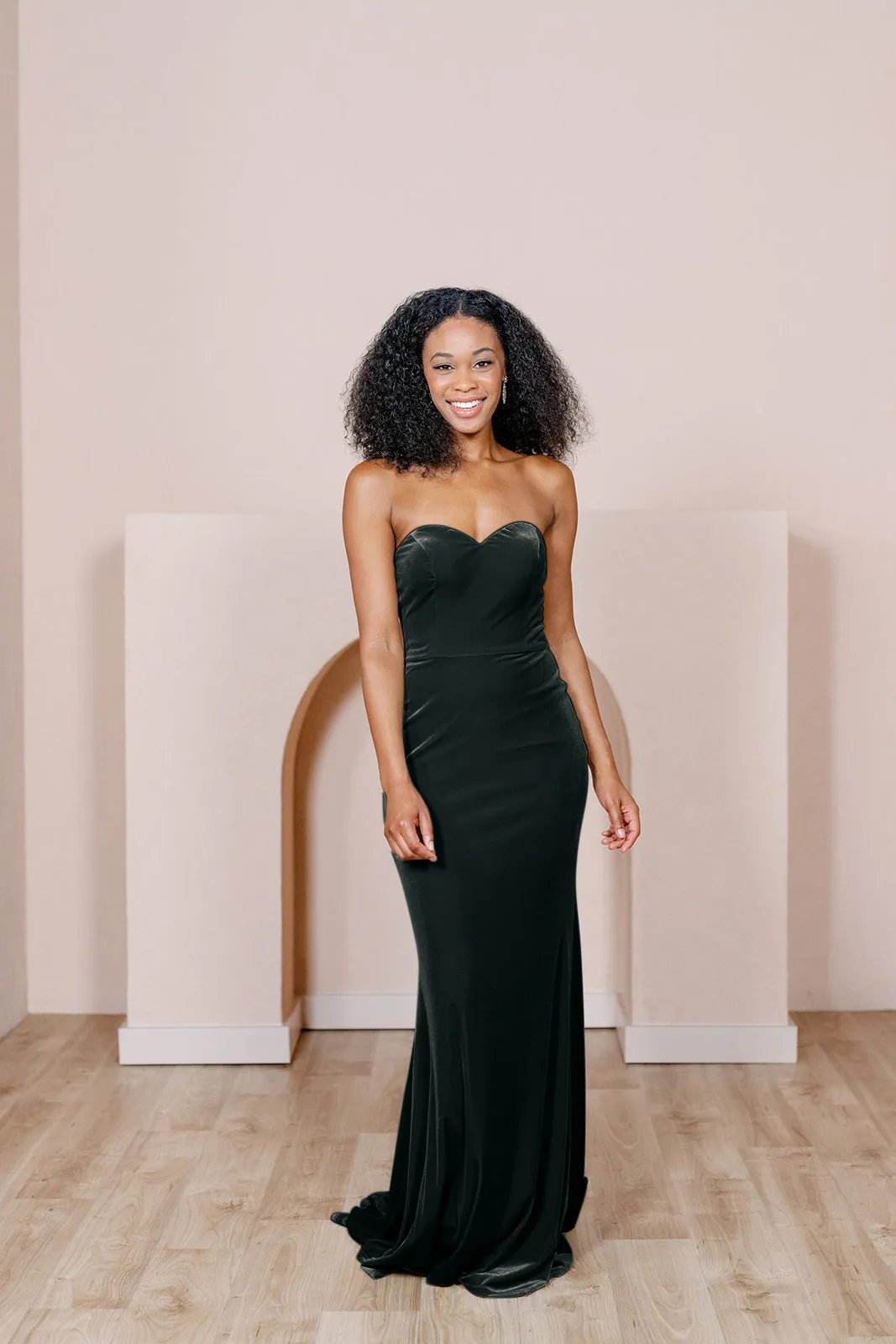 Quinn Velvet Dress | Made To Order