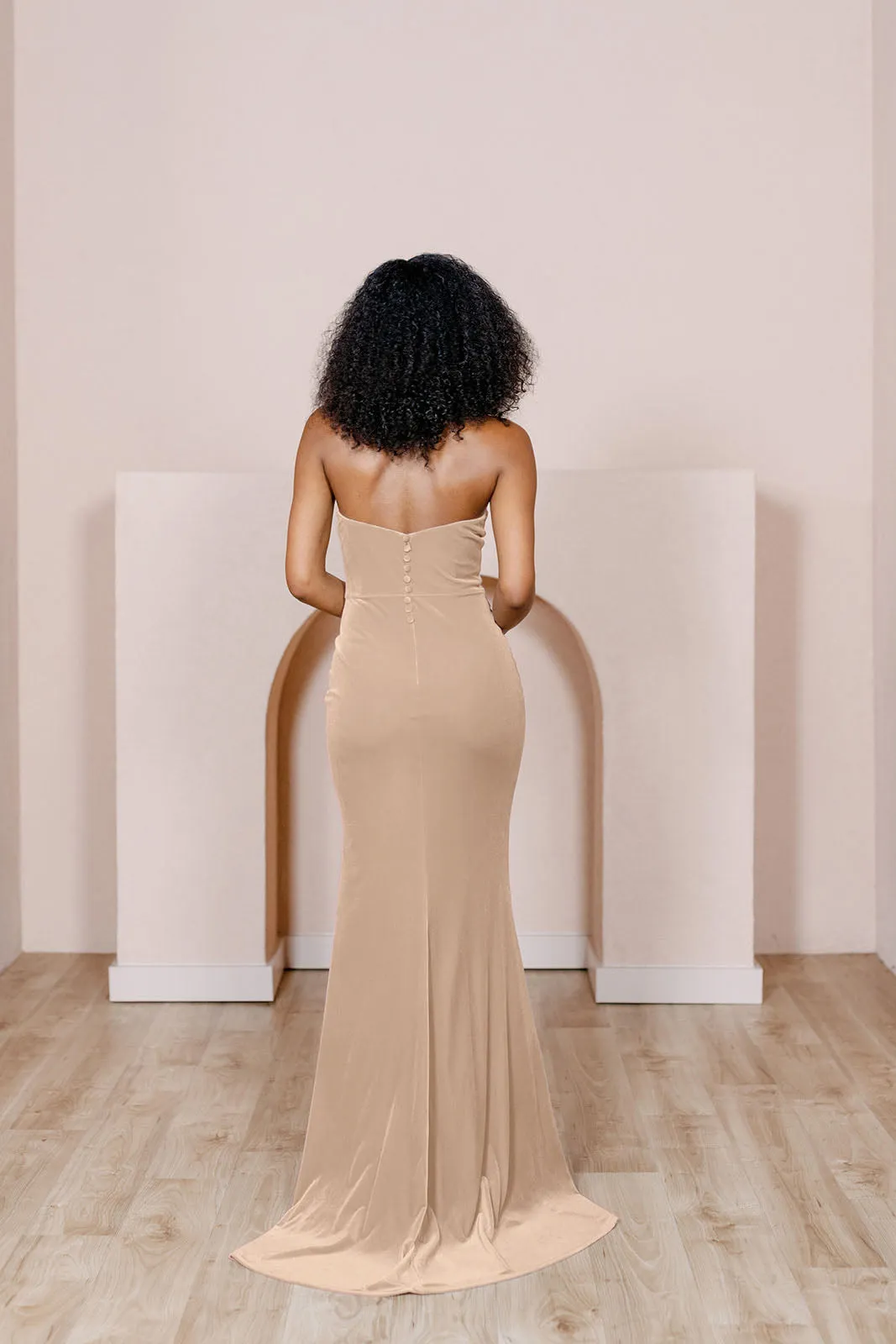 Quinn Velvet Dress | Made To Order