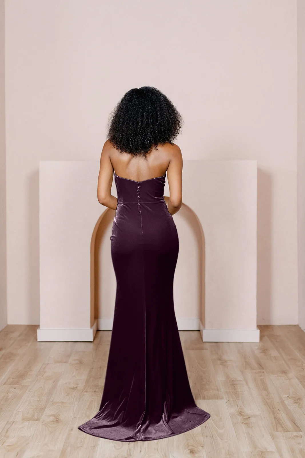 Quinn Velvet Dress | Made To Order