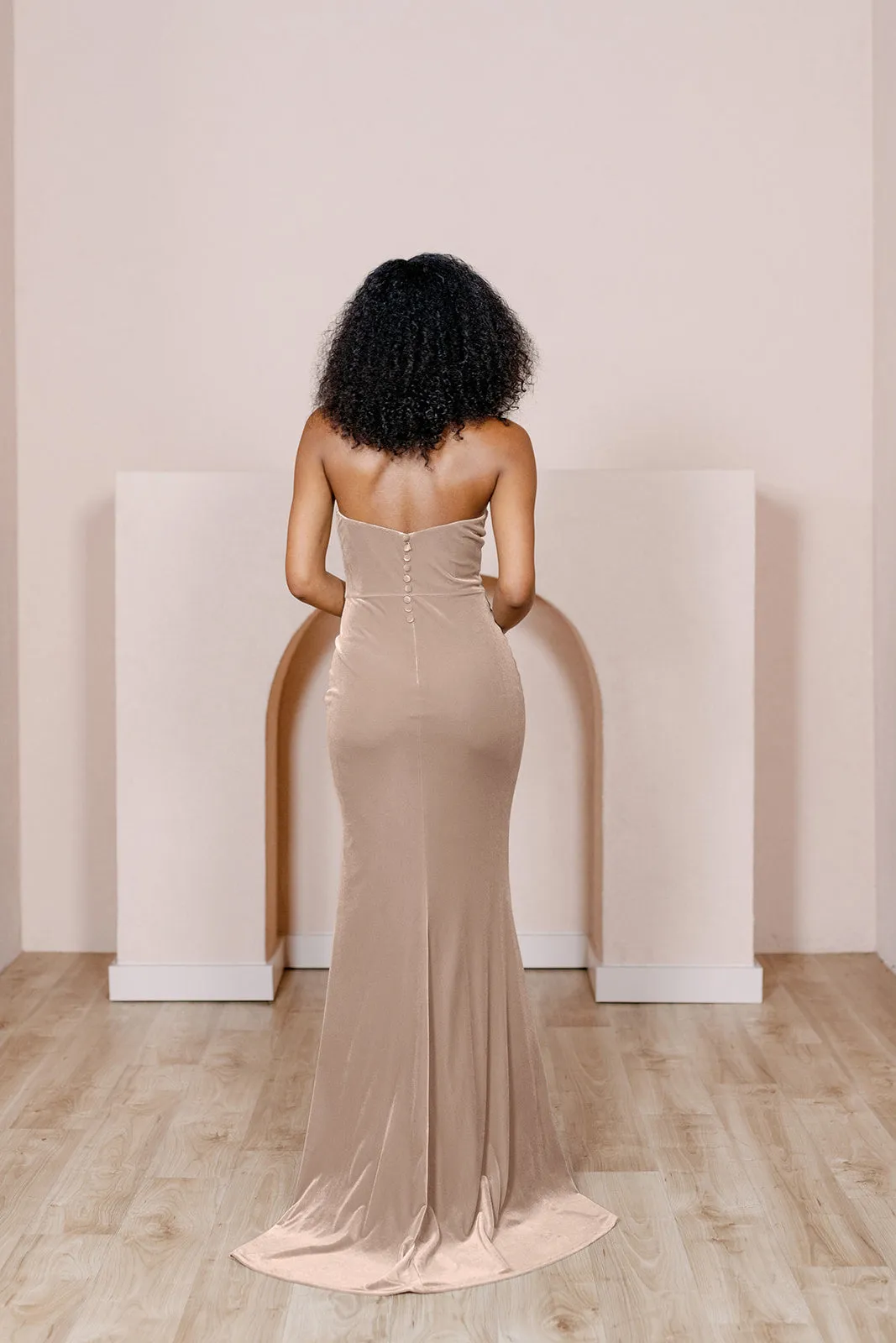 Quinn Velvet Dress | Made To Order