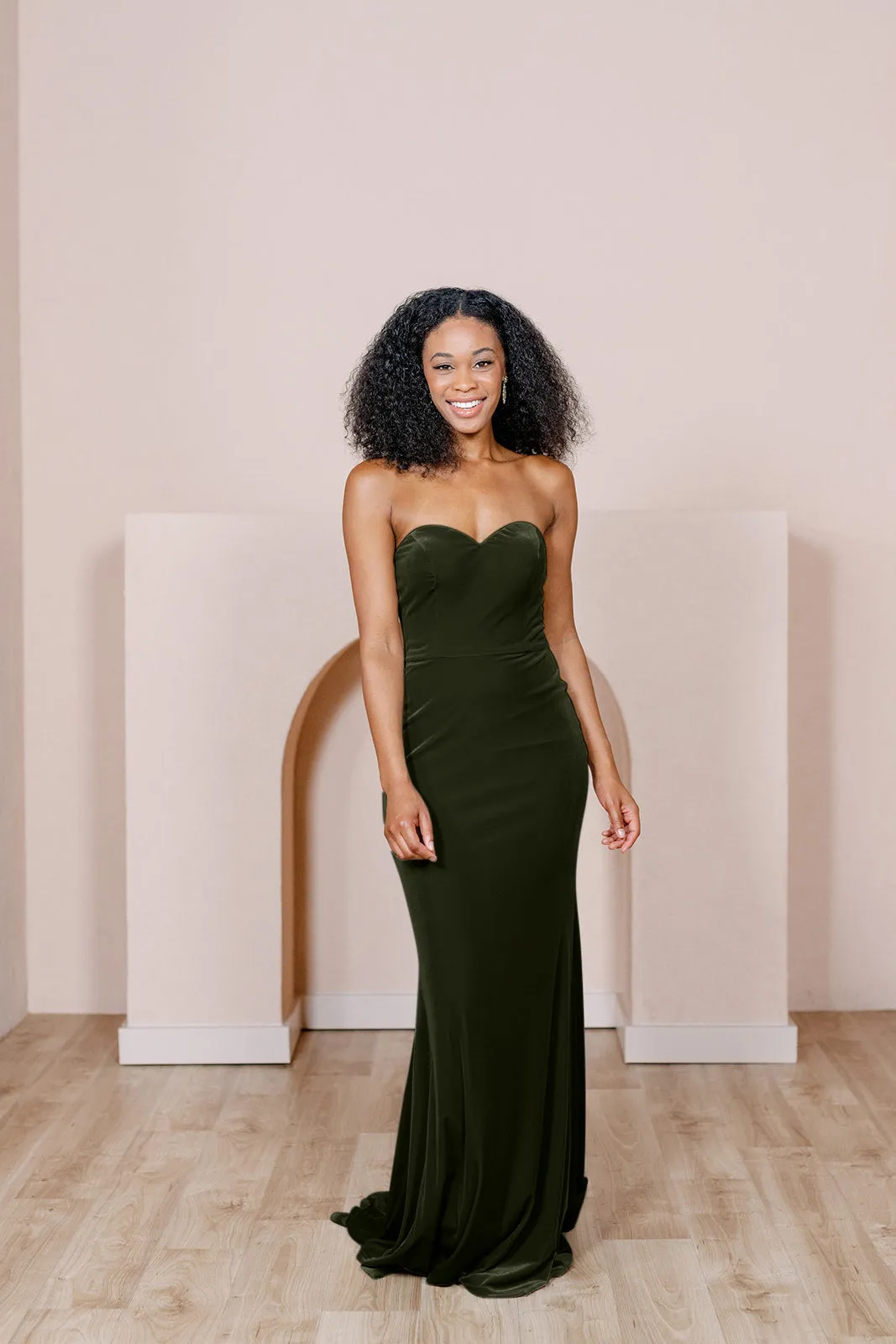 Quinn Velvet Dress | Made To Order