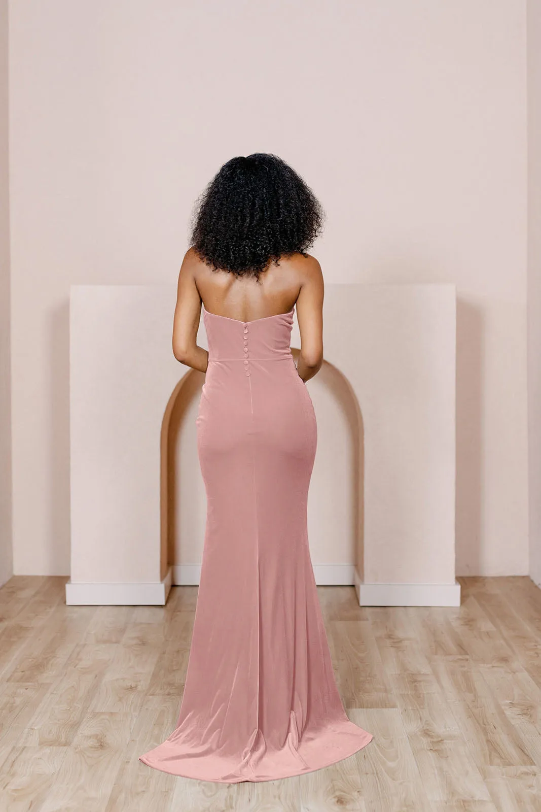 Quinn Velvet Dress | Made To Order