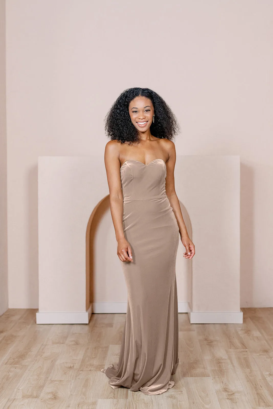 Quinn Velvet Dress | Made To Order