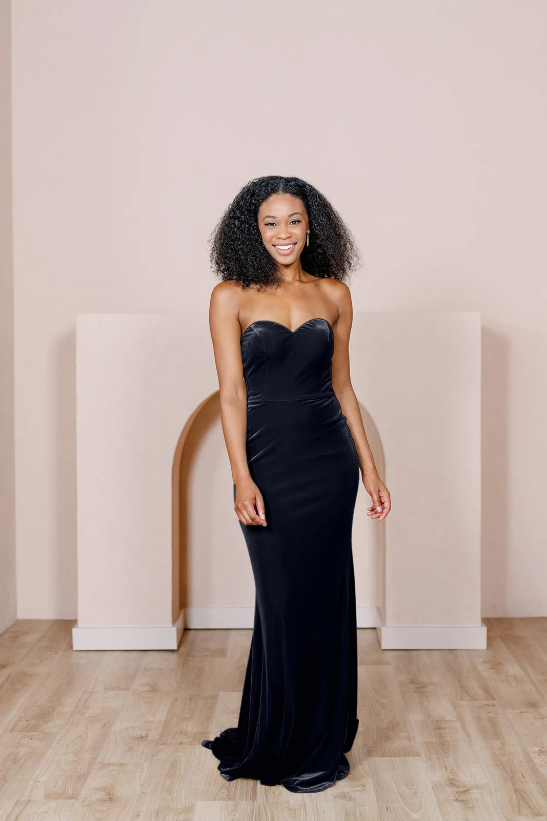 Quinn Velvet Dress | Made To Order