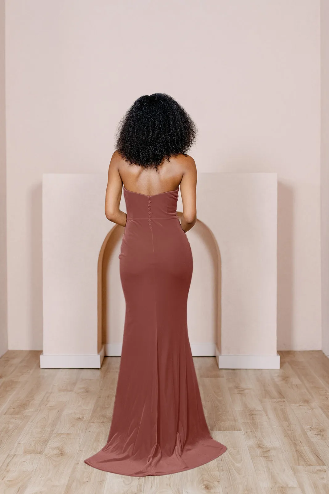 Quinn Velvet Dress | Made To Order