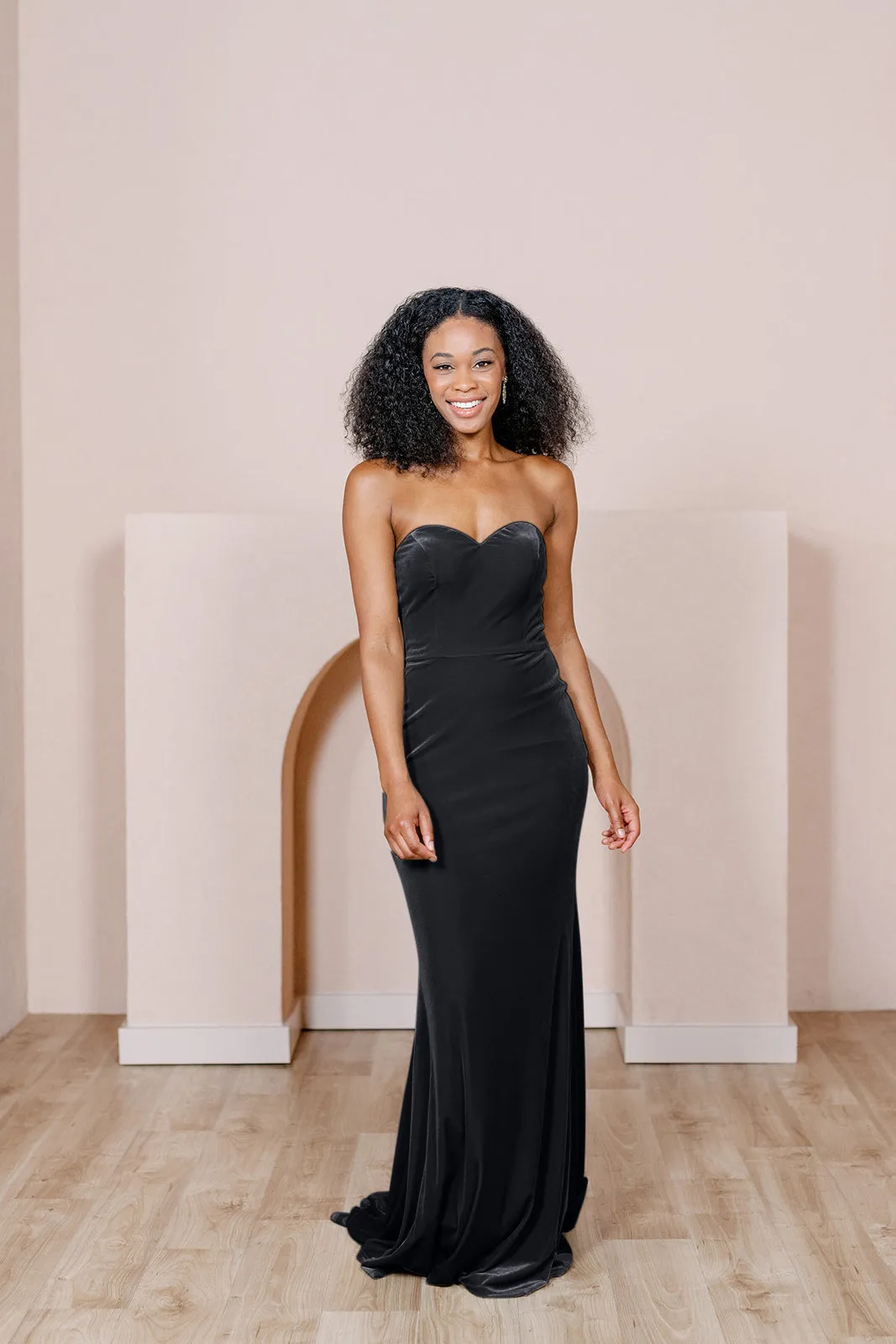 Quinn Velvet Dress | Made To Order