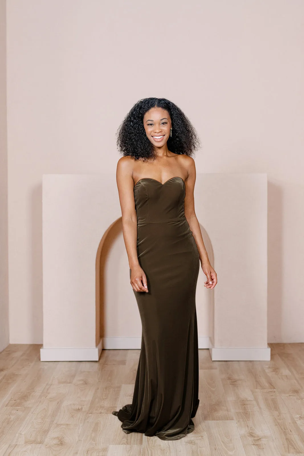 Quinn Velvet Dress | Made To Order