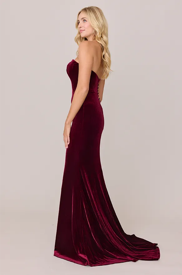 Quinn Velvet Dress | Made To Order