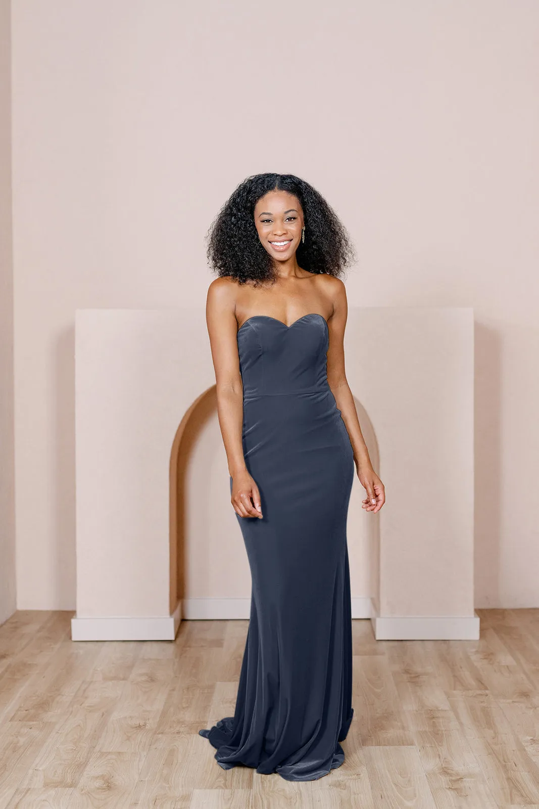 Quinn Velvet Dress | Made To Order