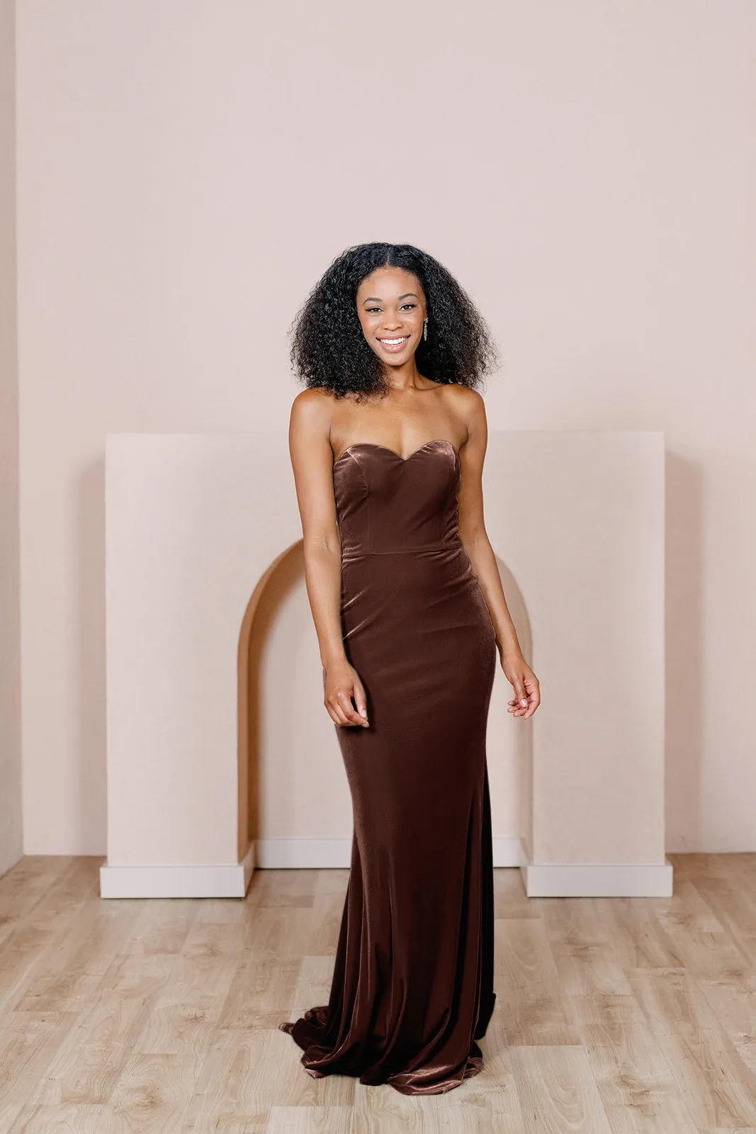 Quinn Velvet Dress | Made To Order
