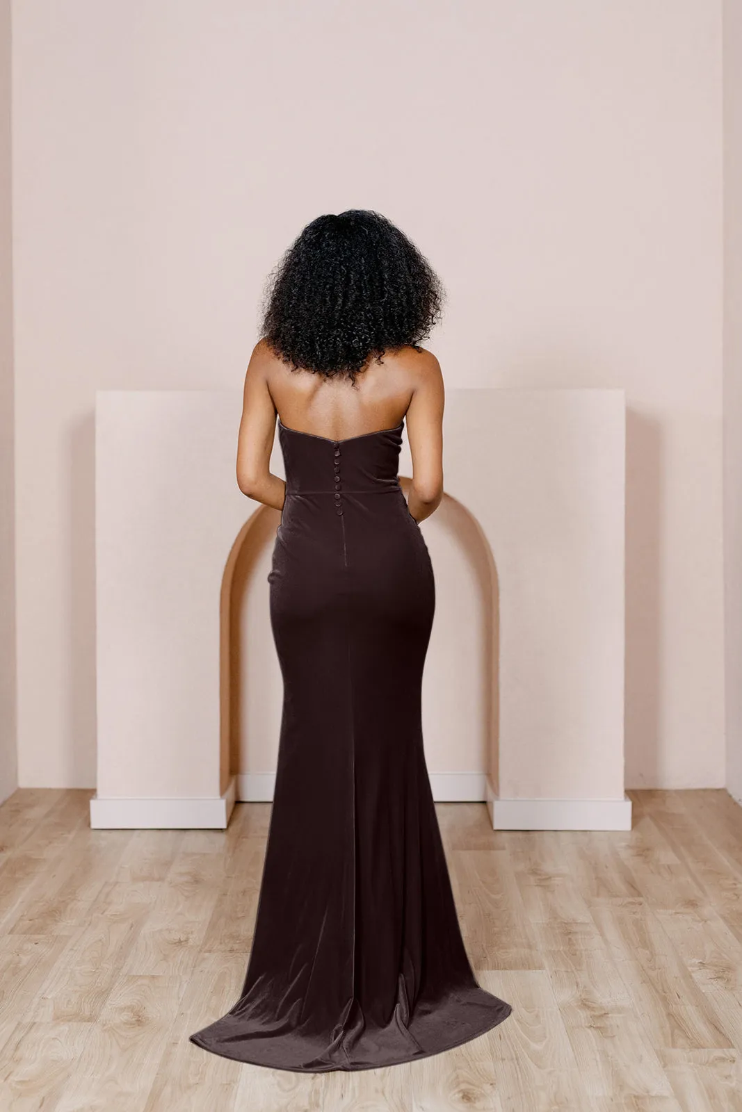 Quinn Velvet Dress | Made To Order