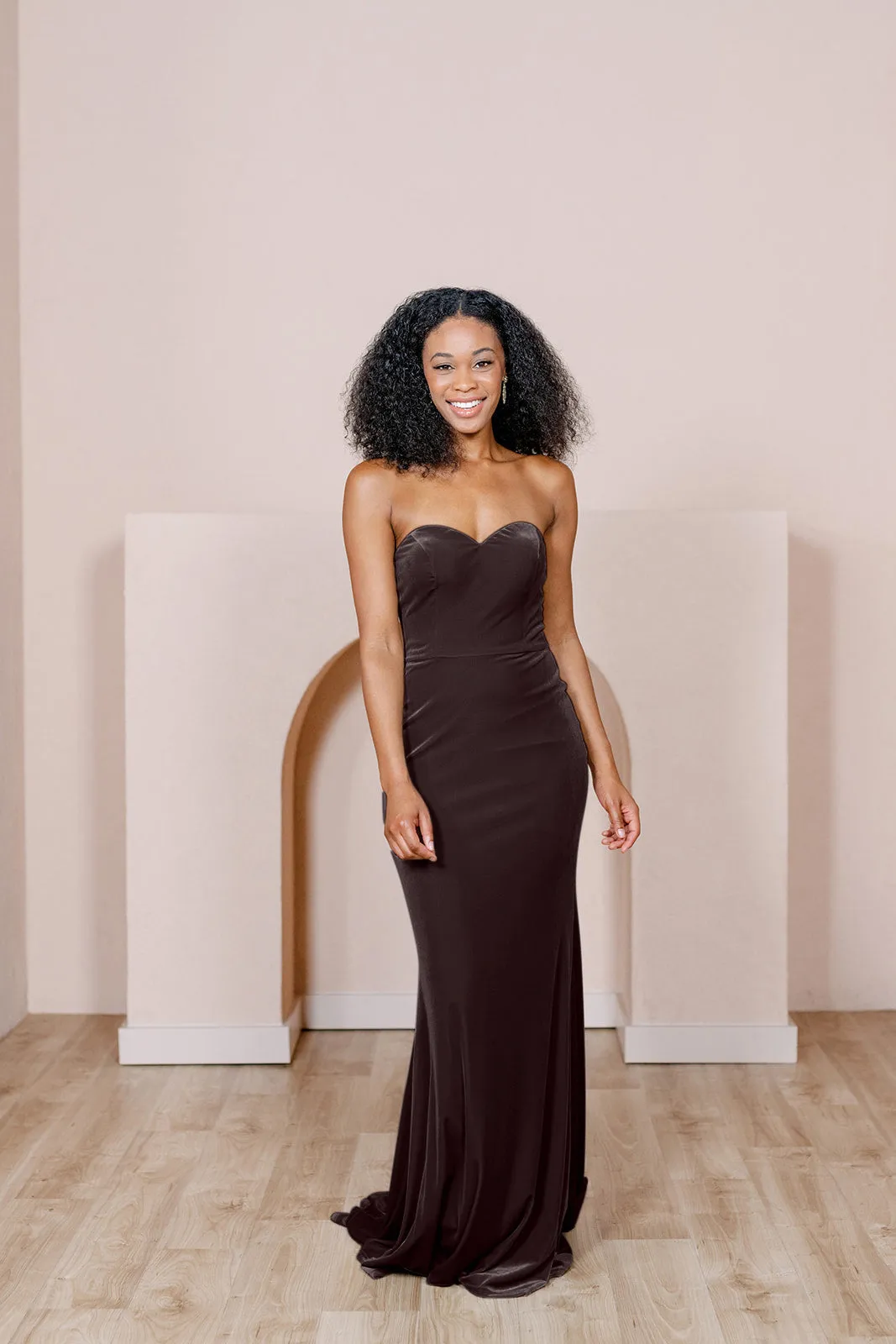 Quinn Velvet Dress | Made To Order