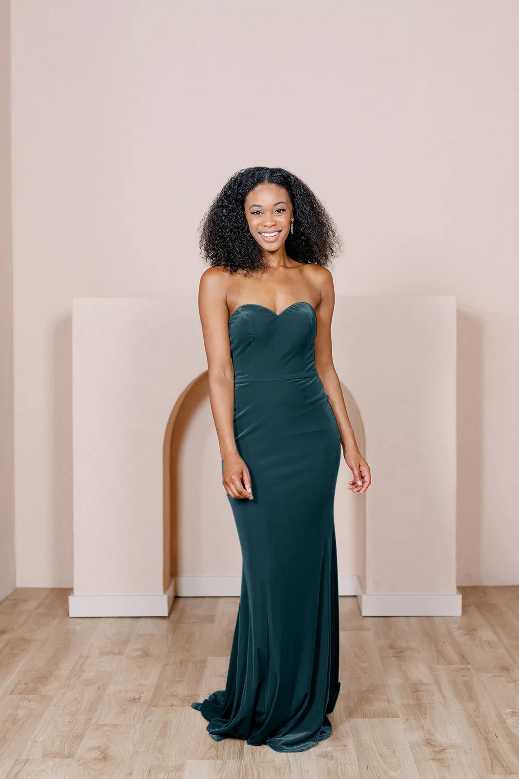 Quinn Velvet Dress | Made To Order