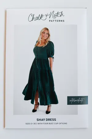 Shay Dress Pattern - Sizes 0-30