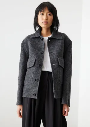 Short Double Face Coat