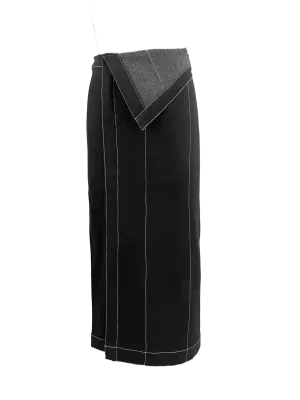 Slate Skirt in Black