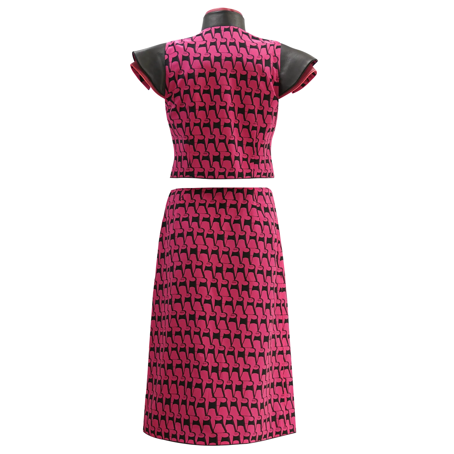 【SODA POP】100% Silk Cheongsam Skirt (香港士多) (汽水情緣) (我愛紫紅)