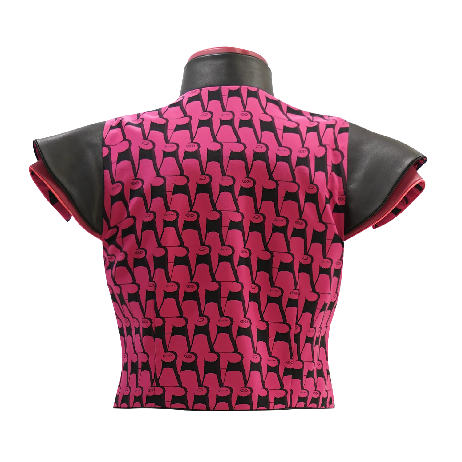 【SODA POP】100% Silk Cheongsam Skirt (香港士多) (汽水情緣) (我愛紫紅)