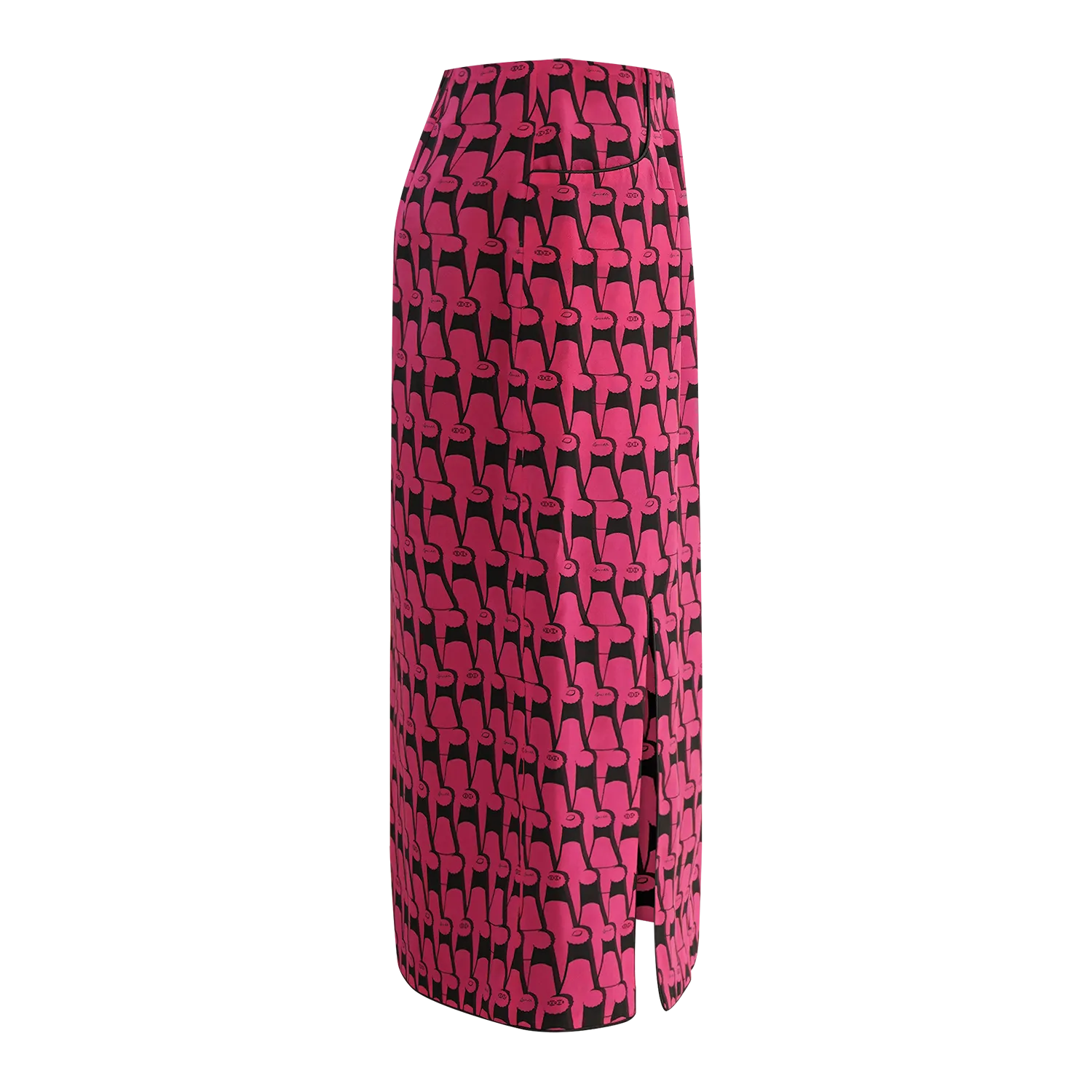 【SODA POP】100% Silk Cheongsam Skirt (香港士多) (汽水情緣) (我愛紫紅)