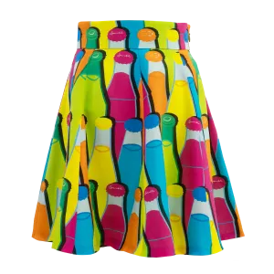 【SODA POP】100% Silk SODA POP Silk Mini Skirt (香港士多) (汽水情緣)