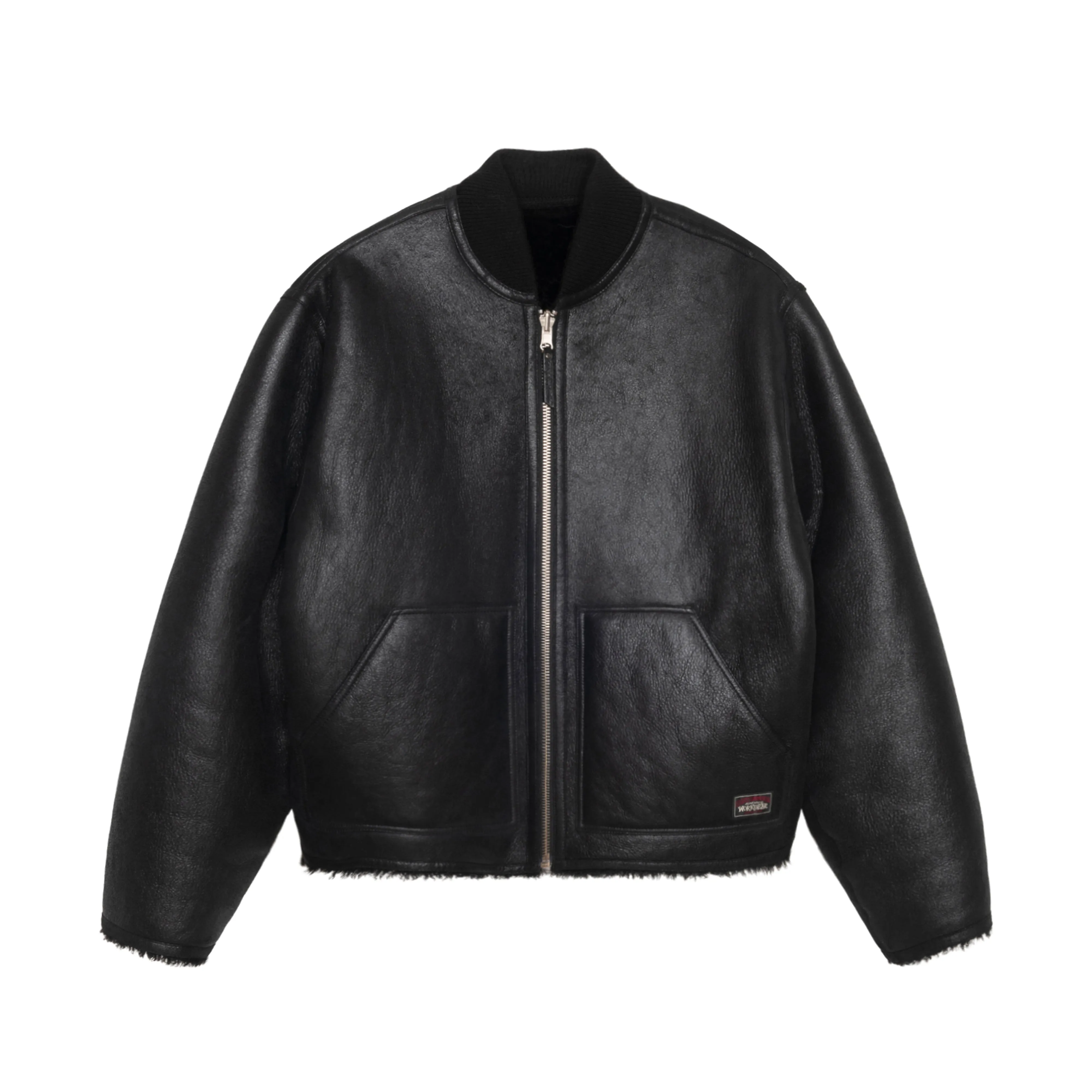 Stüssy - Shearling Bomber - (Black)