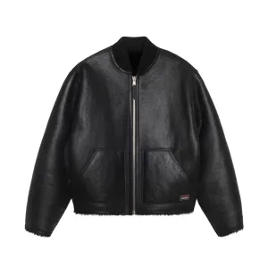 Stüssy - Shearling Bomber - (Black)