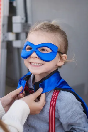 Superhero Reversible Adventure Cape with Mask