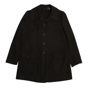 Vintage Boiled Wool Tweed Western Riding Coat